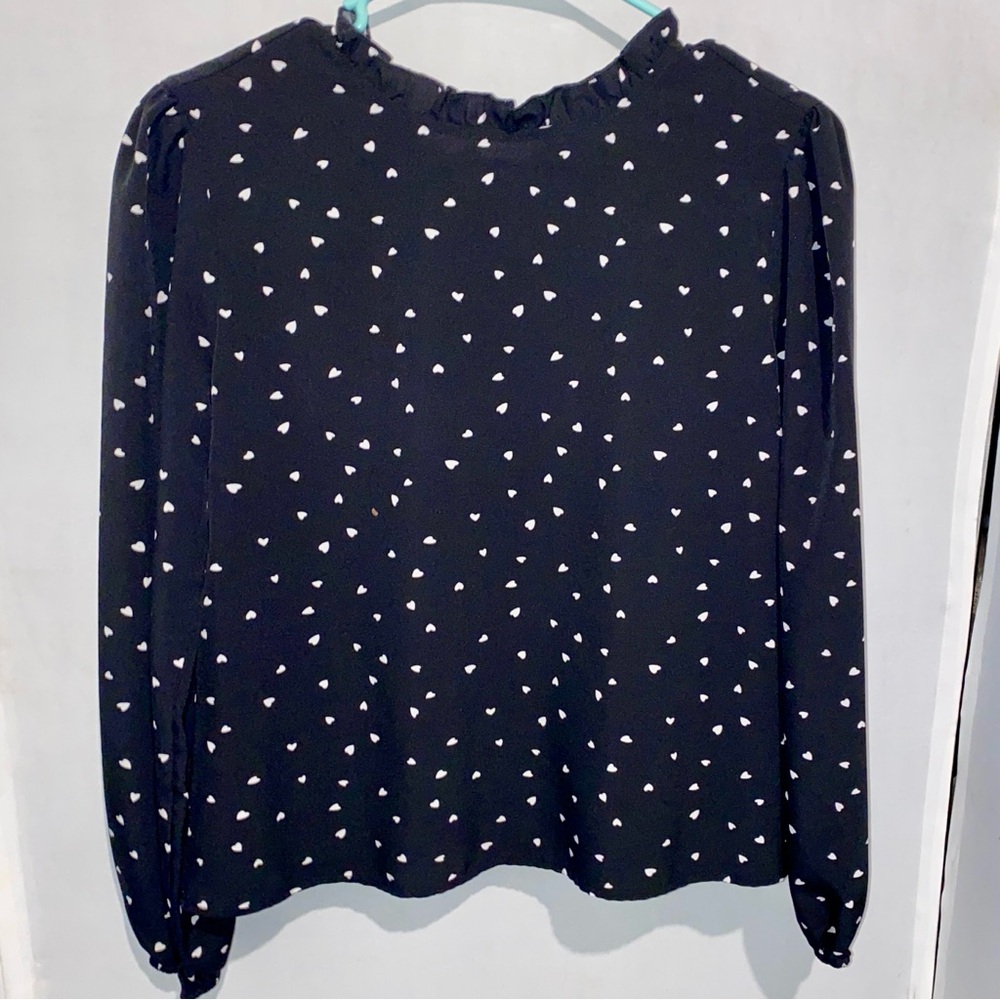 The Dreamy Ditsy Heart Blouse
